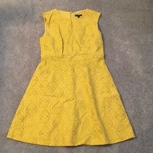 J Crew Yellow Shift Dress